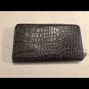 Furla zip around wallet